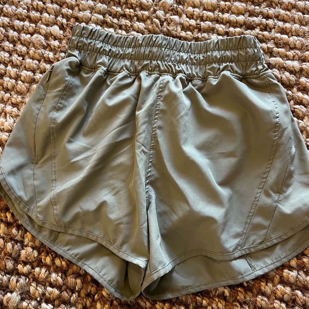 Olive Green Women's Shorts